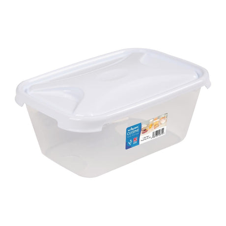 Wham Cuisine Polypropylene Food Storage Lunch Box Container 1.2ltr - FS452  Wham   