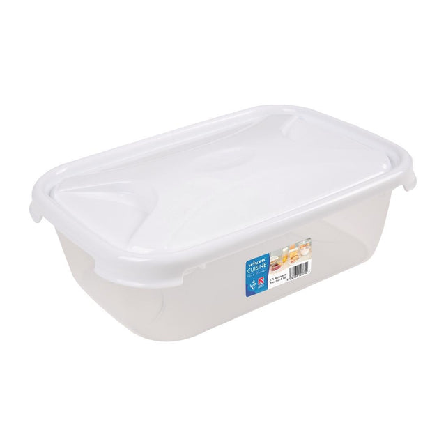 Wham Cuisine Polypropylene Rectangular Food Storage Box Container 2.7ltr - FS453  Wham   