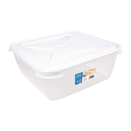 Wham Cuisine Polypropylene Square Food Storage Box Container 10ltr - FS457  Wham   