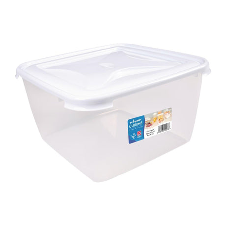 Wham Cuisine Large Square Food Storage Box Container 15ltr - FS458  Wham   