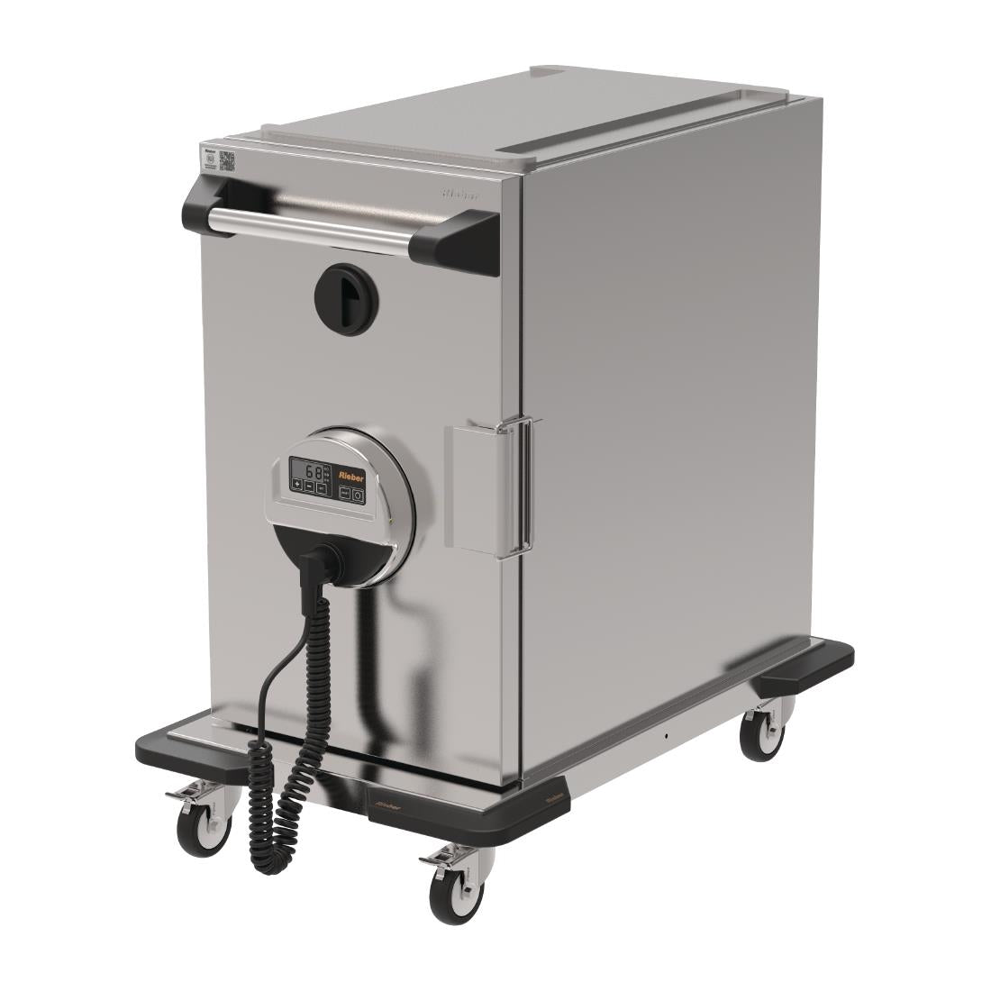 Reiber Convection Heated Food Transport Trolley Stainless Steel - FS473  Rieber   
