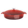 Vogue Red Round Sauté Pan 28cm - FS479  Vogue   