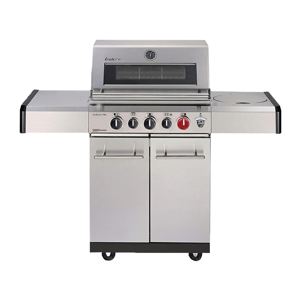 Enders from Lifestyle Kansas Pro 3 Sik Turbo Gas Barbecue - FS491  Lifestyle   