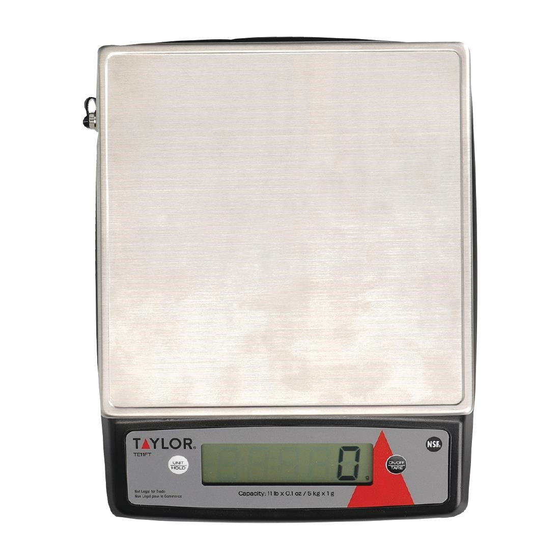 Taylor Stainless Steel Digital Portion Control Heavy Duty Kitchen Scale 5kg TE11FT - FS594  Taylor   