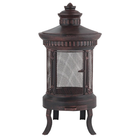 Lifestyle Prestige Fire Pit Brushed Copper - FS693  Lifestyle   
