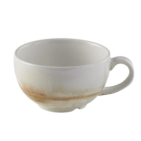 Dudson Makers Finca Sandstone Cappuccino Cup 227ml (Pack of 12) - FS784 Cups and Mugs Churchill