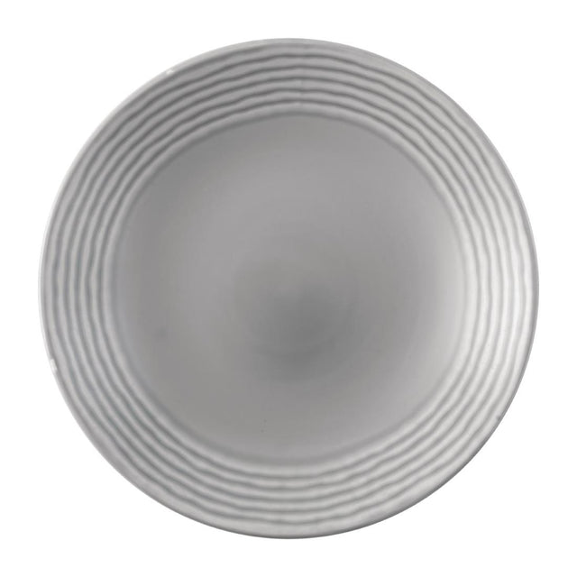 Dudson Harvest Norse Deep Coupe Plate Grey 279mm (Pack of 12) - FS796 Plates Churchill