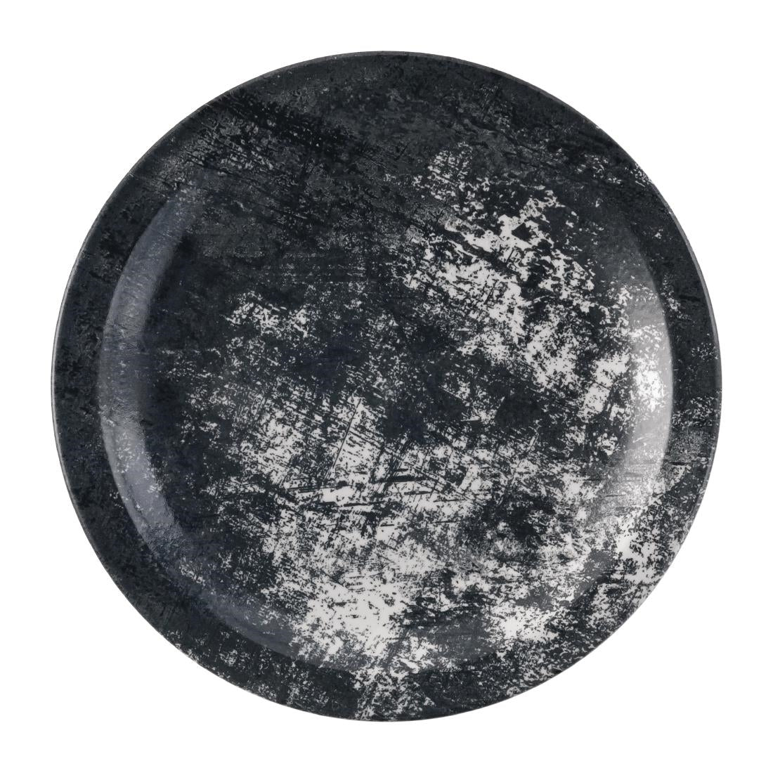 Dudson Makers Urban Nova Plate Black 203mm (Pack of 12) - FS815 Plates Churchill