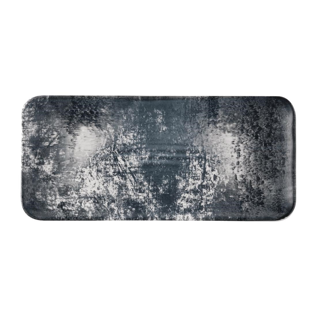 Dudson Makers Urban Organic Coupe Rect Platter Black 338x155mm (Pack of 6) - FS823 Dudson Crockery Churchill   