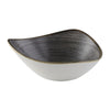 Churchill Stonecast Raw Lotus Bowls Black 178mm (Pack of 12) - FS845 Bowls Churchill
