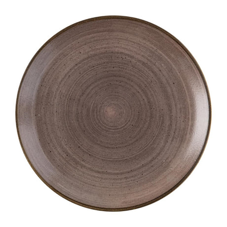 Churchill Stonecast Raw Evolve Coupe Plates Brown 286mm (Pack of 12) - FS846 Plates Churchill