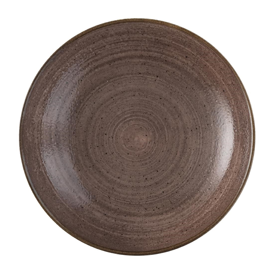 Churchill Stonecast Raw Evolve Coupe Bowls Brown 248mm (Pack of 12) - FS850 Bowls Churchill