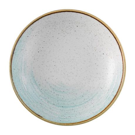 Churchill Stonecast Accents Evolve Coupe Bowl Duck egg 248mm (Pack of 12) - FS860 Bowls Churchill