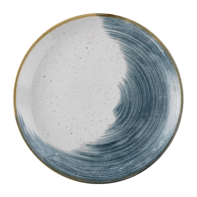 Churchill Stonecast Accents Evolve Coupe Plate Blueberry 286mm (Pack of 12) - FS868 Plates Churchill