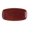 Churchill Stonecast Patina Chefs Oblong Plate Red Rust 287x152mm (Pack of 12) - FS888 Plates Churchill