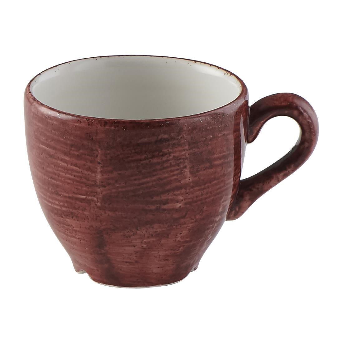 Churchill Stonecast Patina Espresso Cup Red Rust 99ml (Pack of 12) - FS893 Cups and Mugs Churchill