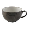 Churchill Stonecast Patina Cappuccino Cup Iron Black 340ml (Pack of 12) - FS897 Cups and Mugs Churchill