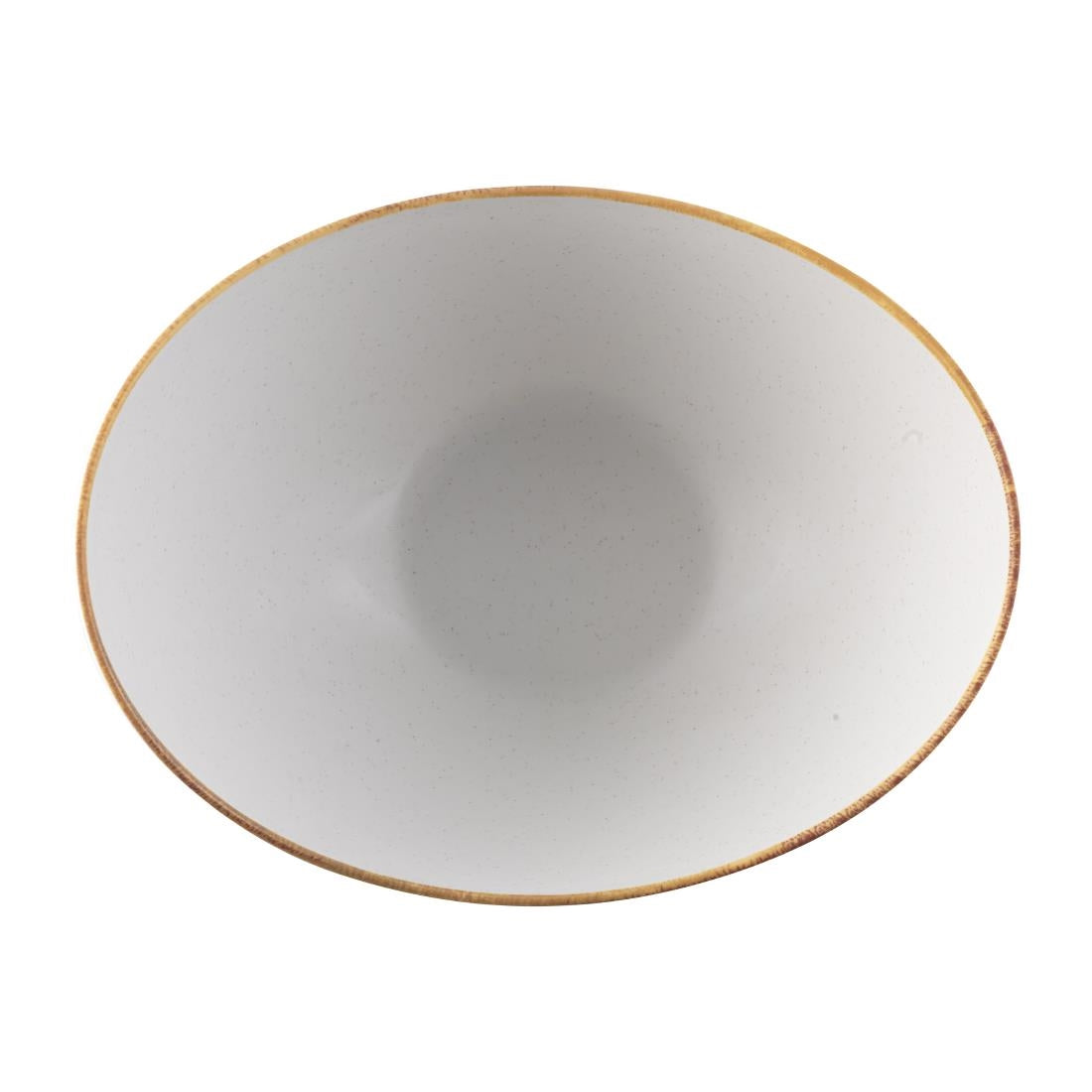 Churchill Melamine Stonecast Moonstone Buffet Bowl 360mm (Pack of 2) - FS910 Bowls Churchill