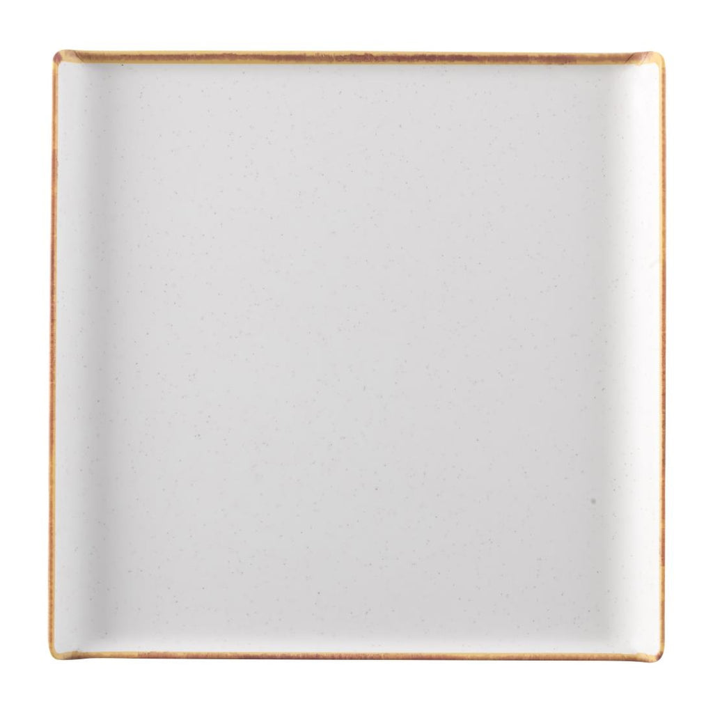 Churchill Melamine Stonecast Square Buffet Tray 303mmx303mm (Pack of 4) - FS914 Melamine and Polycarbonate Churchill   