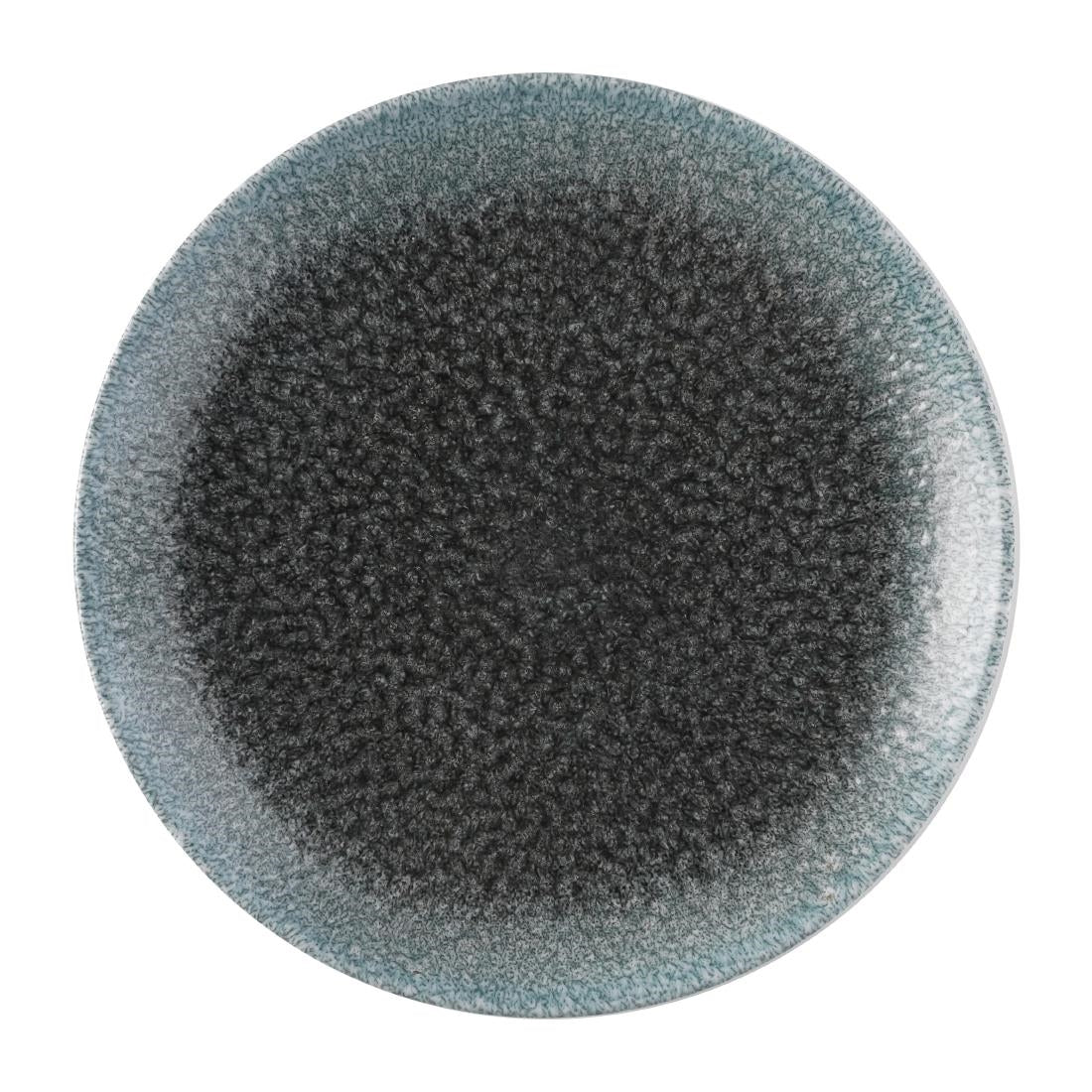Churchill Raku Duo Evolve Coupe Plate Topaz Quartz 219mm (Pack of 12) - FS926 Plates Churchill