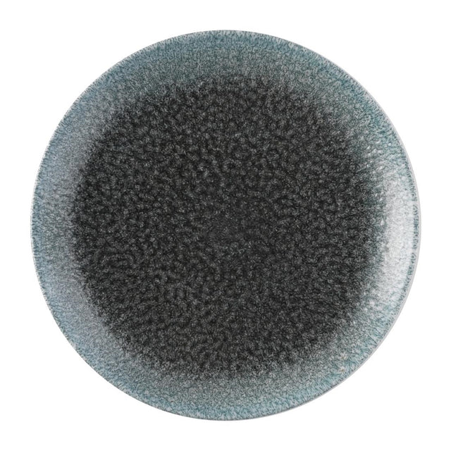 Churchill Raku Duo Evolve Coupe Plate Topaz Quartz 219mm (Pack of 12) - FS926 Plates Churchill