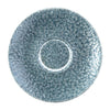 Churchill Raku Duo Cappuccino Saucer Topaz Blue 159mm (Pack of 12) - FS934 Churchill Super Vitrified Churchill   