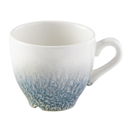 Churchill Raku Duo Espresso Cup Topaz Blue 99ml (Pack of 12) - FS935 Cups and Mugs Churchill