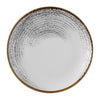 Churchill Studio Prints Homespun Accents Jasper Evolve Coupe Plate Grey 260mm (Pack of 12) - FS945 Plates Churchill