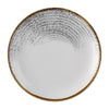 Churchill Studio Prints Homespun Accents Jasper Evolve Coupe Plate Grey 219mm (Pack of 12) - FS946 Plates Churchill