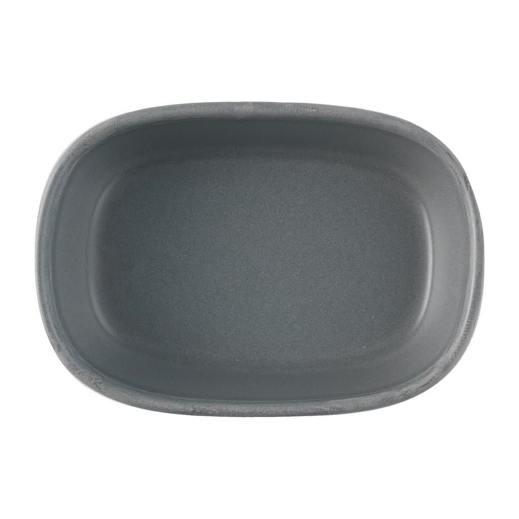 Churchill Emerge Seattle Grey Dishes 170x120x50mm (Pack of 6) - FS971 Churchill Alchemy Fine China Churchill   