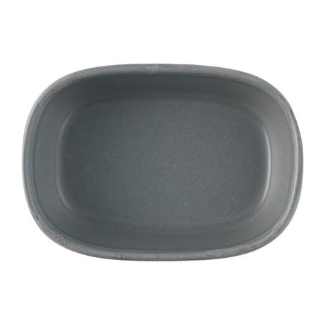 Churchill Emerge Seattle Grey Dishes 170x120x50mm (Pack of 6) - FS971 Churchill Alchemy Fine China Churchill   