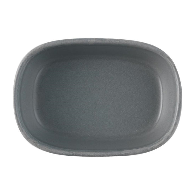 Churchill Emerge Seattle Grey Dishes 170x120x50mm (Pack of 6) - FS971 Churchill Alchemy Fine China Churchill   