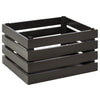 APS Superbox Coated Wooden Crate Black 350 x 290mm - FT152  APS   
