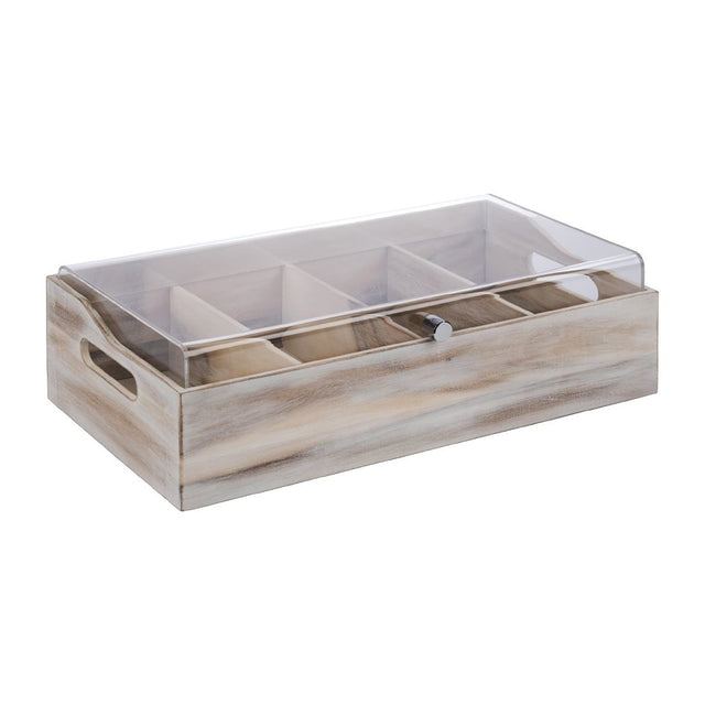 APS Cutlery Tray With Cover 510 x 280mm - FT157  APS   