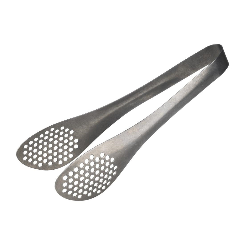 APS All Purpose Tongs Perforated 225mm - FT196  APS   