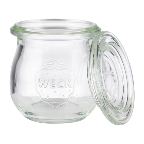 APS Weck Glasses With Lid 75ml (Pack of 12) - FT197  APS   