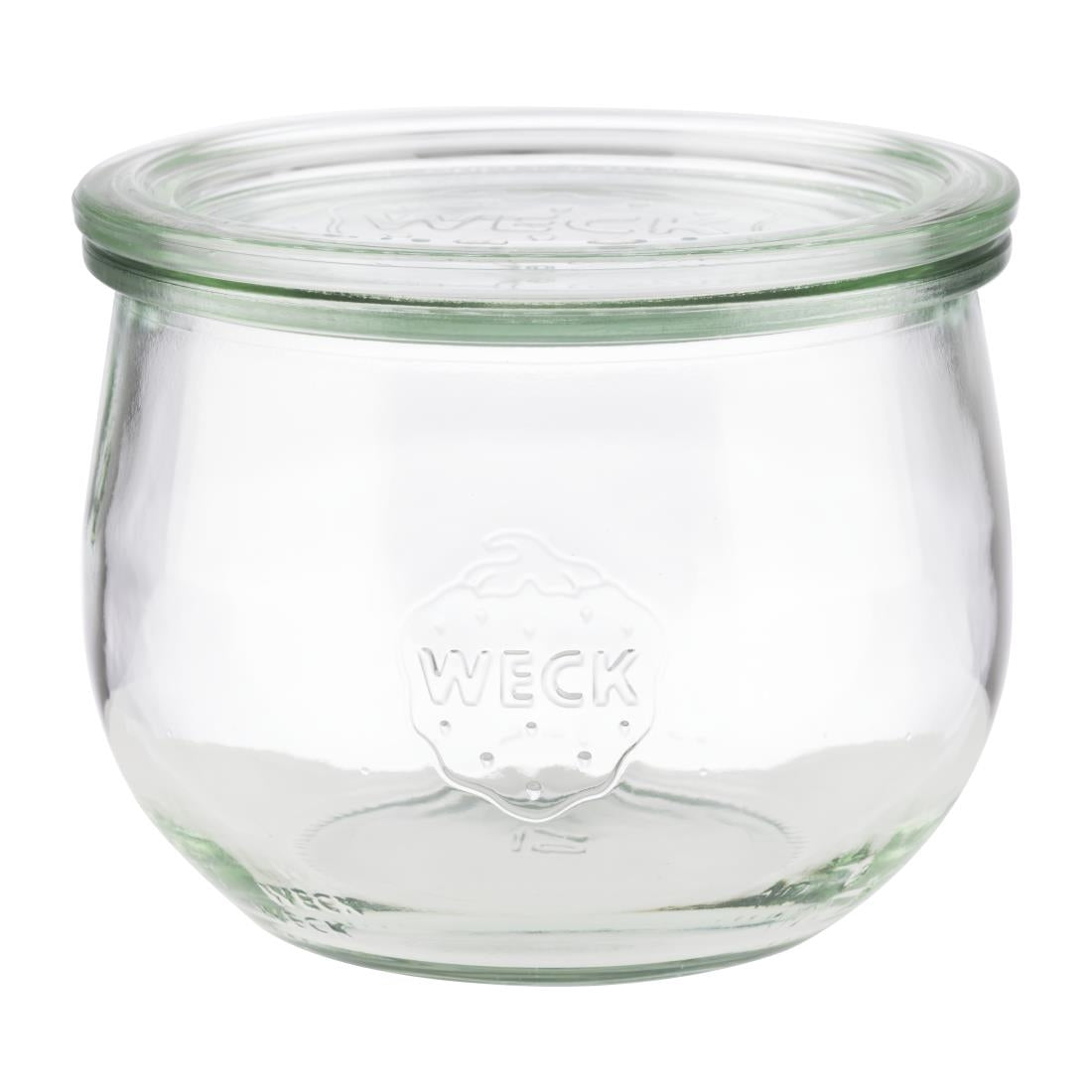 APS Weck Glasses With Lid 580ml (Pack of 6) - FT200  APS   