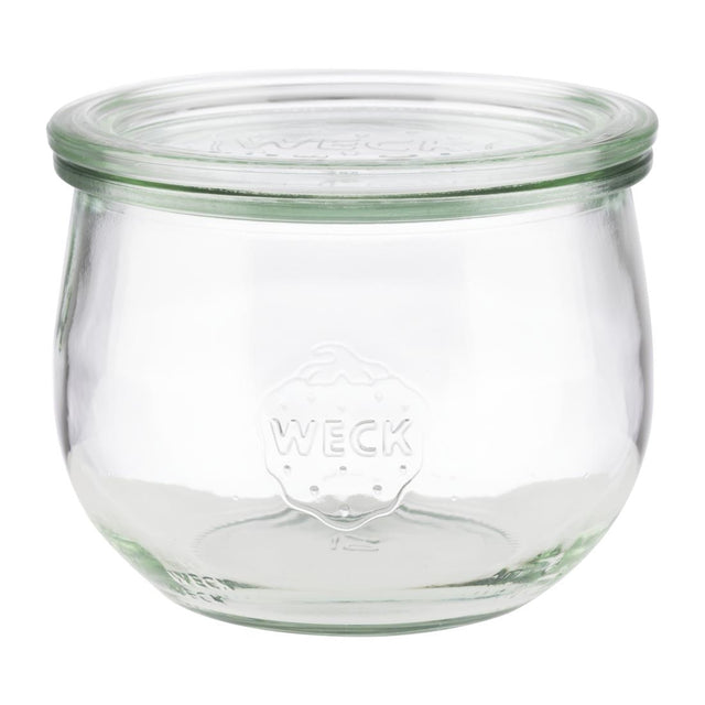 APS Weck Glasses With Lid 580ml (Pack of 6) - FT200  APS   