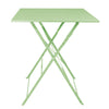 Bolero Perth Light Green Pavement Style Table Square 600mm - FT271  Bolero   