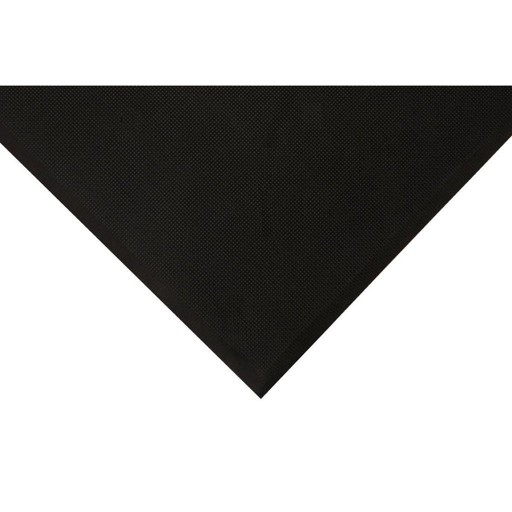 COBA Hygimat Anti-Fatigue Mat Black Solid 0.9 x 1.5m - FT344  Coba   