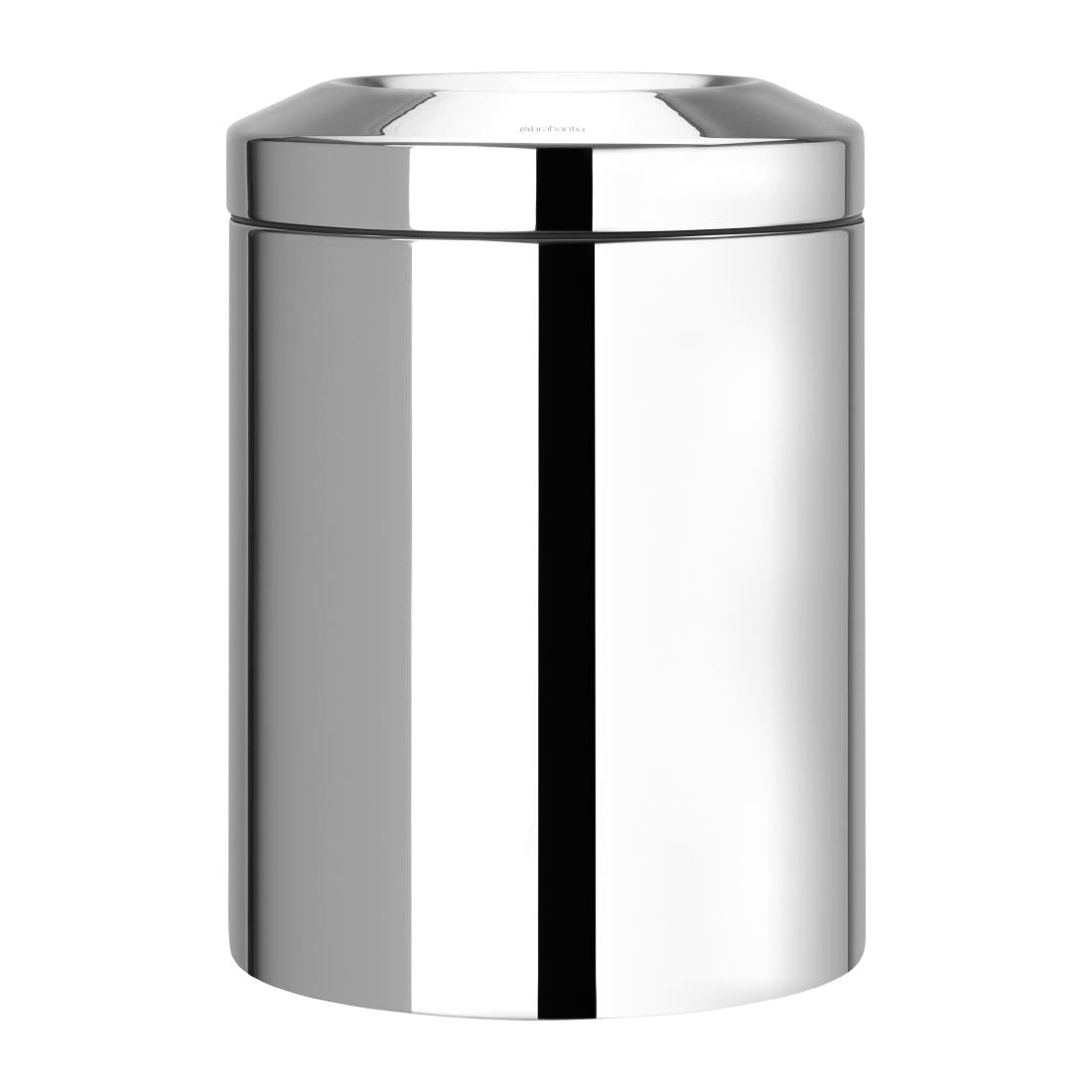 Brabantia FlameGuard Fireproof Waste Paper Bin Brilliant Steel 7Ltr - FT381  Brabantia   