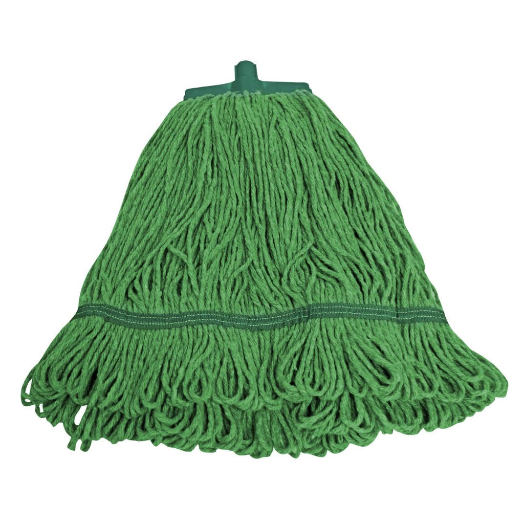 SYR Large SYRTEX Changer Socket Mop 16oz Green - FT386  Scot Young   