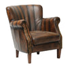 Lancaster Leather Chair Chestnut - FT441 Upholstered Dining Chairs Everyday   