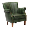 Lancaster Leather Chair Green - FT443 Upholstered Dining Chairs Everyday   