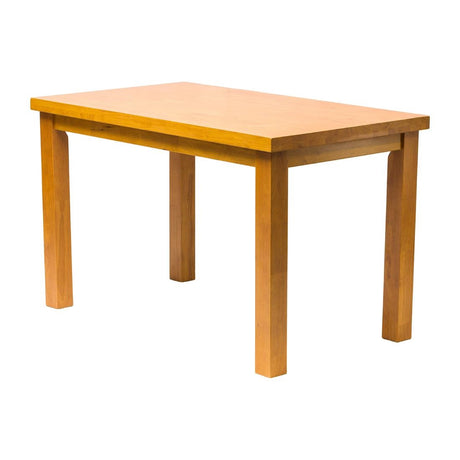 Kendal Rectangle Dining Table Soft Oak 1200x700mm - FT490 Wooden Tables Everyday   