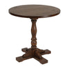 Oxford Vintage Wood Pedestal Round Table 760mm - FT509 Wooden Tables Everyday   