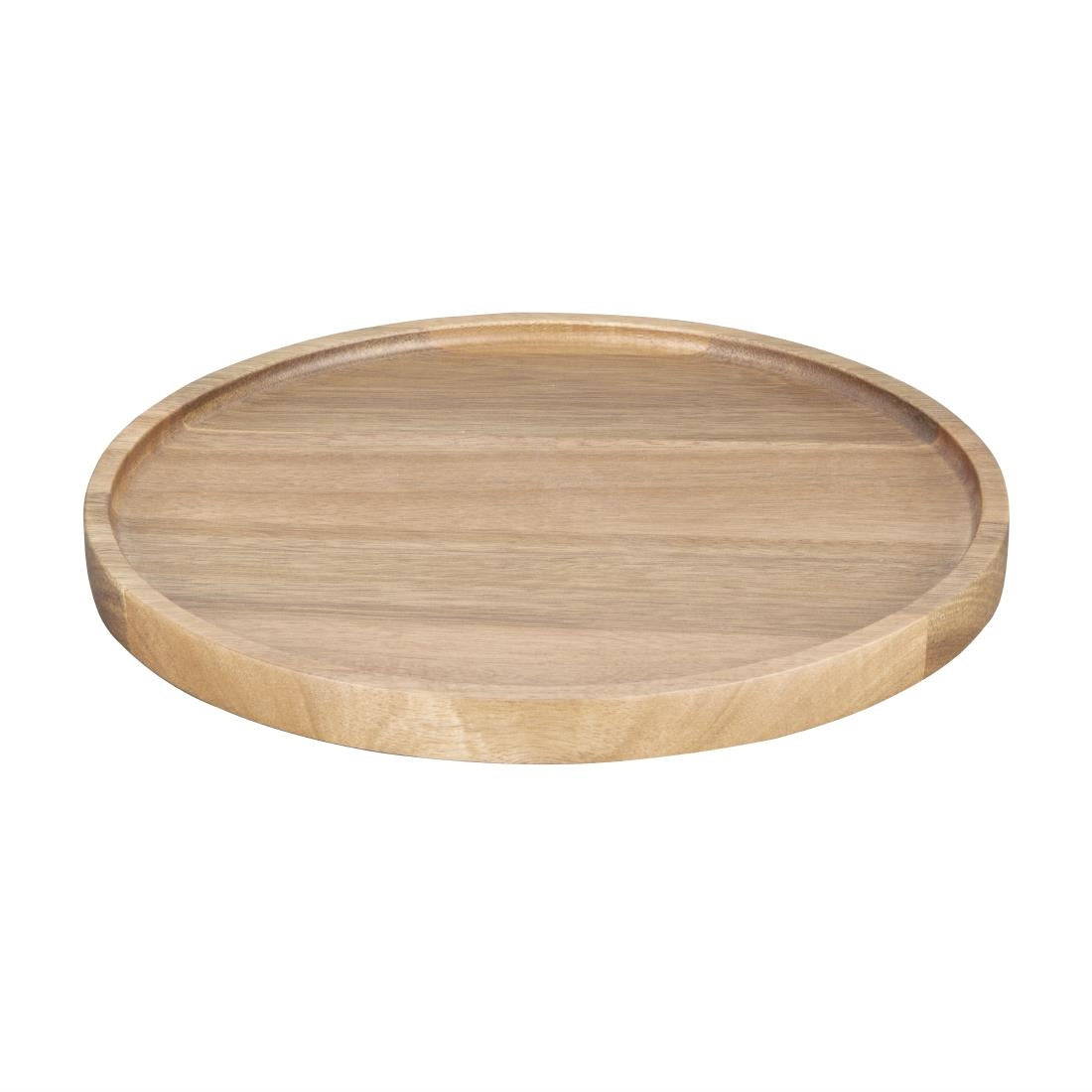 Olympia Acacia Round Plates 250mm - FT612 Plates Olympia