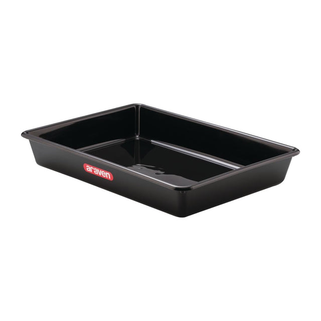 Araven Deep Food Tray Black 8Ltr - FT618  Araven   
