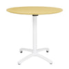 Bolero Folding Polypropylene Table 800mm Mustard Yellow - FT622 Flip Top Tables Bolero   