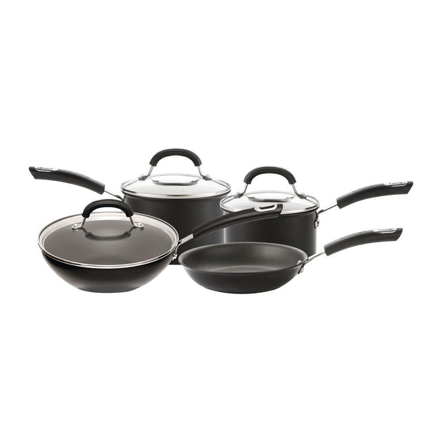 Circulon Total Hard Anodised Aluminium Non-Stick Pan (Set of 4) - FT627  Circulon   